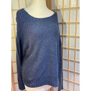 GAP XL Blue Alpaca Blend Sweater